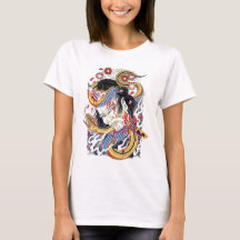 Diseño de tatuaje de serpiente grotesca