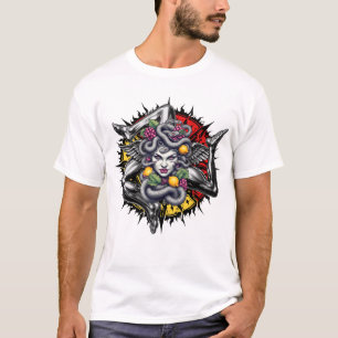 Camiseta Diseño de tatuaje siciliano Trinacria