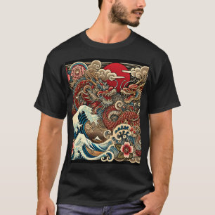 Camiseta Diseño de tatuaje tradicional japonés Irezumi - Dr