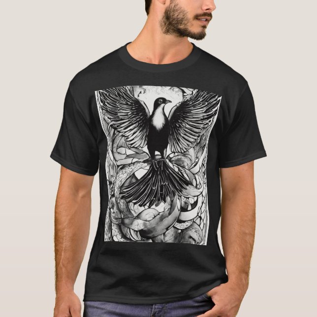 Camiseta Diseño de tatuajes (Anverso)