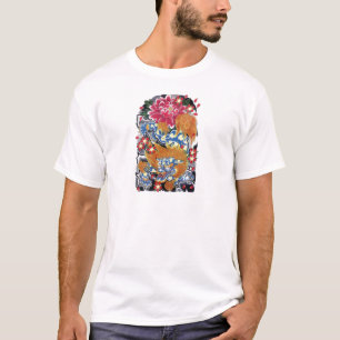 Camiseta Diseño de tatuajes japoneses para Foo y Sakura