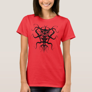 Camiseta Diseño de tatuajes tribales de especies exóticas -