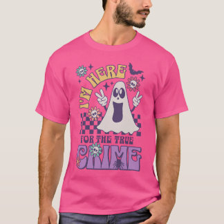 Camiseta Diseño de té fantasma para crímenes reales - estil