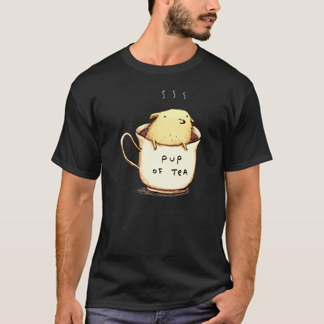 Camiseta Diseño De Té Hermoso (Anverso)