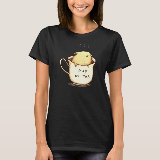 Camiseta Diseño De Té Hermoso (Anverso)