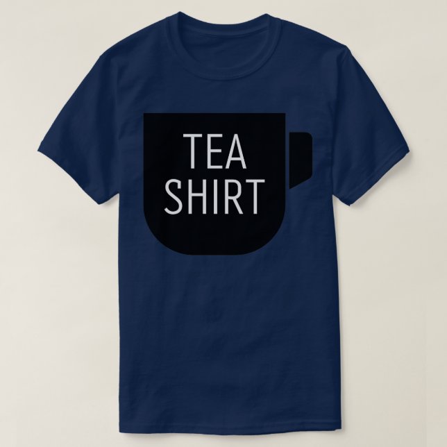 Camiseta diseño de té para adictos al té (Diseño del anverso)