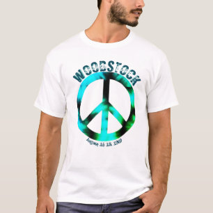 Camiseta Diseño de Tee Gráficos Unisex Nostalgia Woodstoc