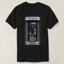 Diseño de Teléfono Público Retro, Arte de Cabina T