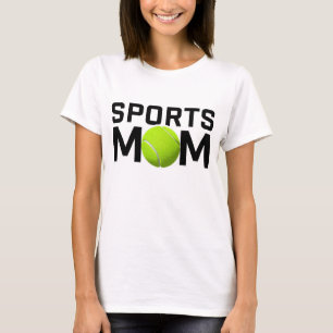 Camiseta Diseño de tenis para mamá deportiva