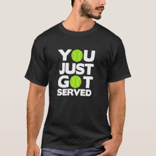 Camiseta Diseño de tennis