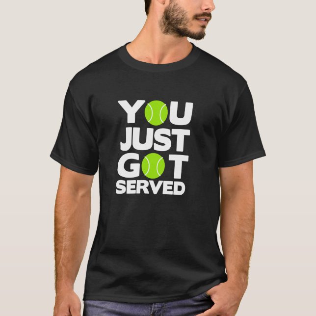 Camiseta Diseño de tennis (Anverso)