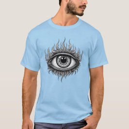 Camiseta Diseño de tercer ojo llamativo