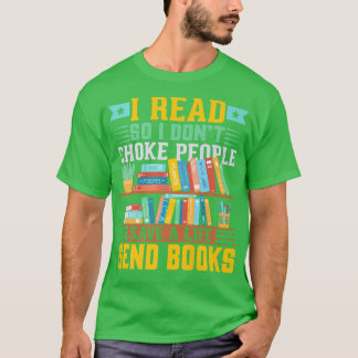 Camiseta Diseño de Tet de lectura de libros Pun Library Lov