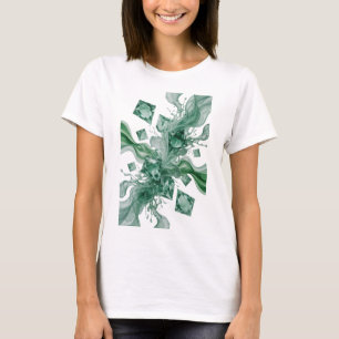 Camiseta Diseño de texto Crisp Green GREEN JEWELS