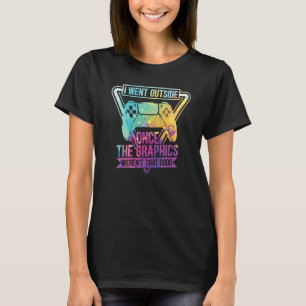 Camiseta Diseño de texto de juego de citas de juego de vide