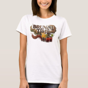 Camiseta Diseño de texto icónico de NARANJA HORA DE BRUNCH