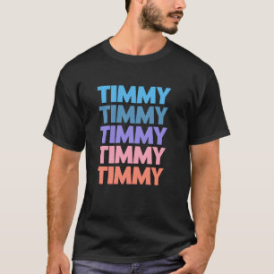 Camiseta Diseño de texto repetido moderno divertido primer 