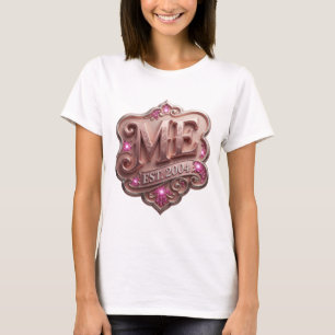 Camiseta Diseño de texto Sharp Silver ME EST 2004