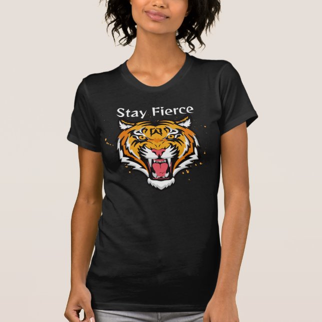 Camiseta diseño de tigre (Anverso)
