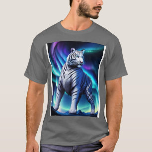 Camiseta diseño de tigre blanco 2