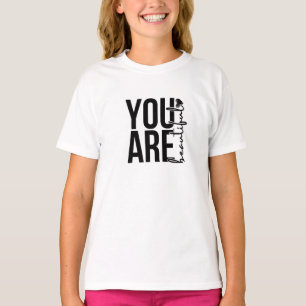 Camiseta Diseño de tipografía “Beautiful” minimalista – Neg