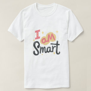 Camiseta Diseño de tipografía de confianza positiva intelig