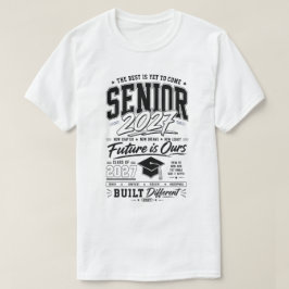 Camiseta Diseño de tipografía de graduación celebrando la p