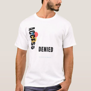 Camiseta Diseño de tipografía divertida de tecnología con a