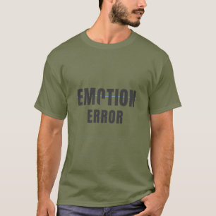 Camiseta Diseño de tipografía divertida de tecnología de em