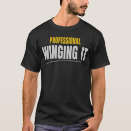 Camiseta Diseño de tipografía divertida para profesionales 