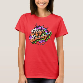 Camiseta Diseño de tipografía divertida y colorida