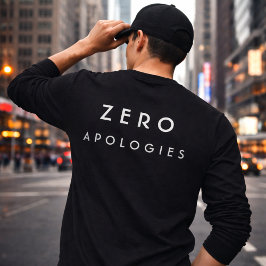 Camiseta Diseño de tipografía minimalista y negrita sin dis