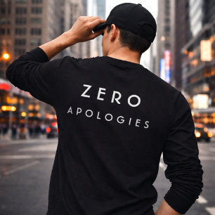 Camiseta Diseño de tipografía minimalista y negrita sin dis