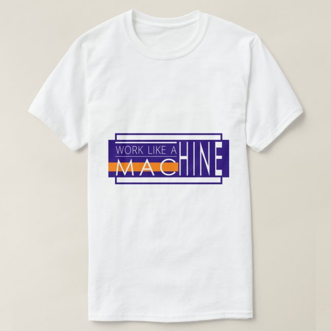 Camiseta Diseño de tipografía moderna de texto blanco (Diseño del anverso)