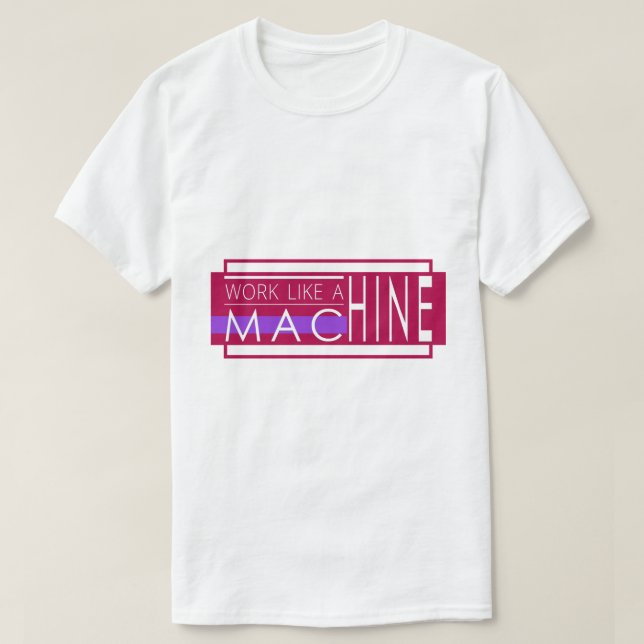 Camiseta Diseño de tipografía moderna de texto blanco (Diseño del anverso)
