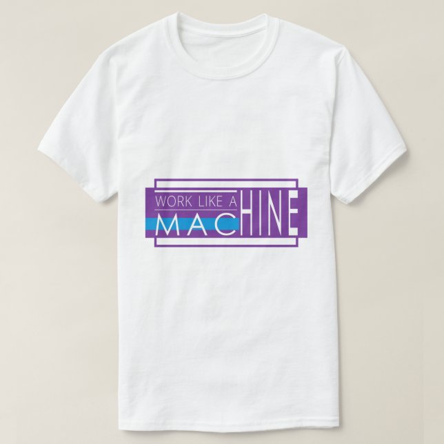 Camiseta Diseño de tipografía moderna de texto blanco (Diseño del anverso)