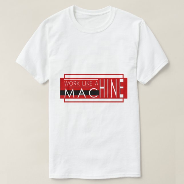 Camiseta Diseño de tipografía moderna de texto blanco (Diseño del anverso)