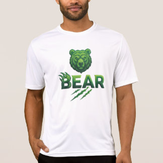 Camiseta diseño de tipografía Oso Verde