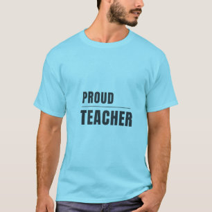 Camiseta Diseño de tipografía para maestro orgulloso