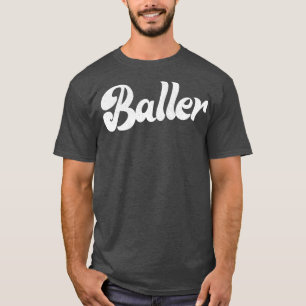Camiseta Diseño de tipografía retro de Baller
