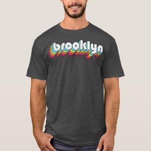 Camiseta Diseño de tipografía retro en Brooklyn