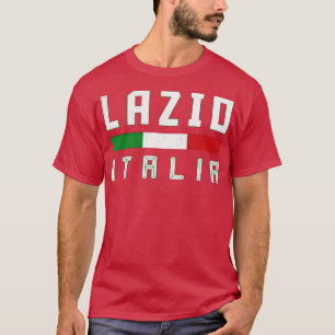 Camiseta Diseño de tipografía retro italiana de Lazio