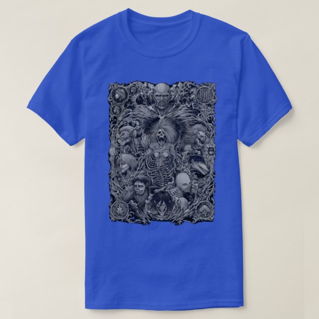 Camiseta Diseño de Titan Shifters (Diseño del anverso)