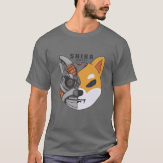 Camiseta Diseño de token de moneda Bitcoin Shiba Inu HODL