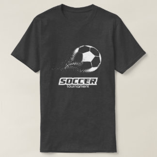 Camiseta Diseño de Torneo de Balón de Fútbol de Partículas