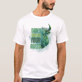 Camiseta Diseño de toro | Recordatorio | Motivación