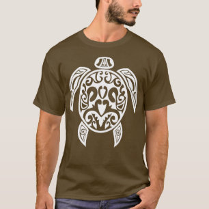 Camiseta Diseño de tortuga tribal