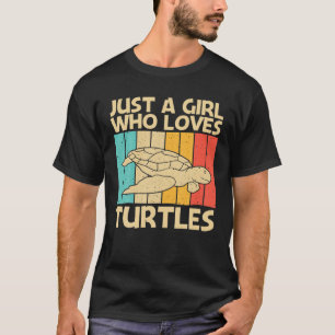 Camiseta Diseño de tortugas Guay para mujeres Chicas Sea Tu