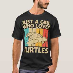 Camiseta Diseño de tortugas Guay para mujeres Chicas Sea Tu