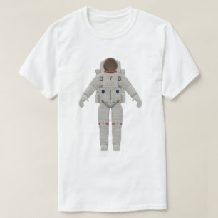 Camiseta Diseño de trajes espaciales para astronautas
